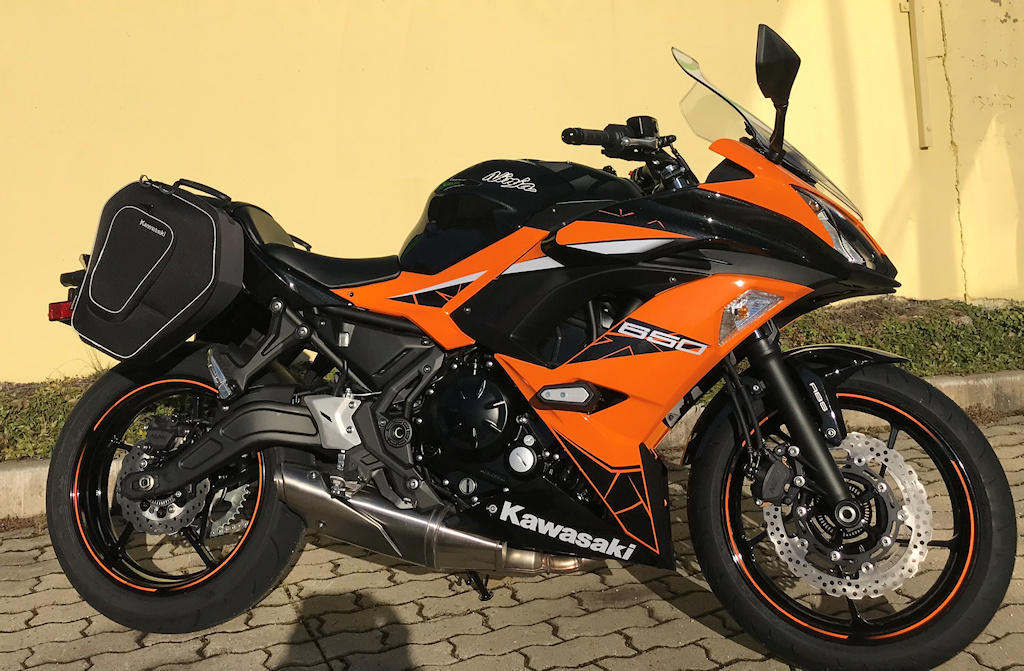 Ninja 650 orange, Tourer - Modell 2019